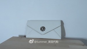 【SummerXu】美国代购 DKNY 十字纹长款手拿信封钱包