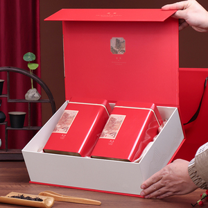 茶叶包装礼盒空盒装古树红茶金骏眉一斤装中式茶叶罐红绿茶空盒子