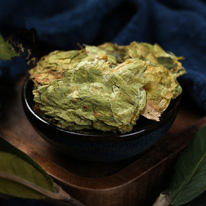 冷背中药材啤酒花干1斤 酒花香蛇麻花野酒花面包酵母500克包邮