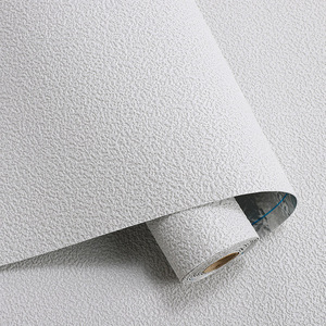 加厚墙纸自粘防水防潮防霉3d立体墙贴壁纸卧室浅灰翻新墙贴纸