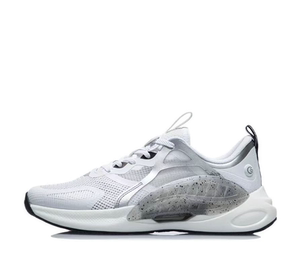 lining李宁 羿星 冰爽透气 低帮休闲运动鞋 白灰