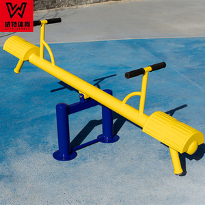 户外健身器材广场公园小区社区健身跷跷板室外路径双柱儿童翘翘板