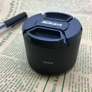 适用尼康相机50mm 1.8D 1.4D小痰盂定焦52mm金属长焦遮光罩 盖