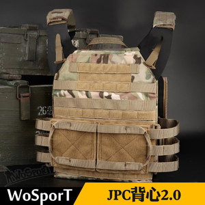 WoSporT 户外战术拓展防护JPC背心2.0版本 两栖作战马甲