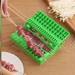 商用穿串器小串羊肉串穿串机定制穿肉串神器穿肉串机烧烤串串模具