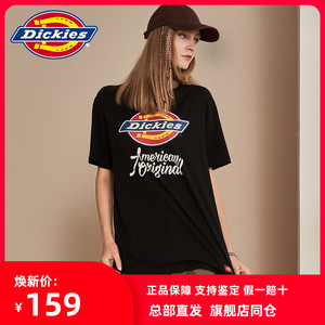 dickies变色短袖女迪克斯t恤男夏季纯棉半袖德克士衣服潮牌0人付款