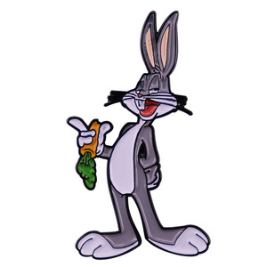 乐一通兔子兔八哥胸针卡通金属徽章配饰