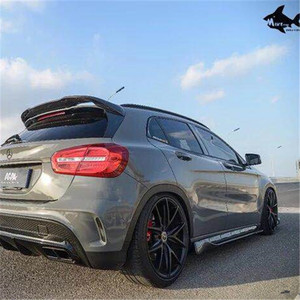 奔驰改装碳纤维侧裙侧铲裙边w163 w164 w251 w166 w209侧包围扰流