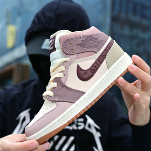 aj高帮女鞋蓝色