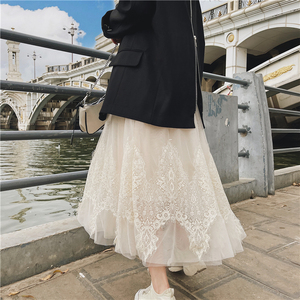 半身裙女春秋仙女