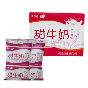 蝶泉纯牛奶袋装云南大理新希望雪兰甜奶学生奶全脂儿童营养早餐奶