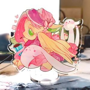 【mlp】立牌彩虹小马宝莉原创同人周边柔柔紫悦云宝碧琪 宅马系列