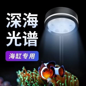 海缸灯小丑鱼观赏专用照明水母珊瑚补光专业可调小型水草led夹灯