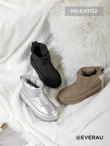 澳洲EAERAU冬季新款女士雪地靴超保暖极地抗寒系列户外短筒棉靴