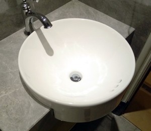 正品科勒k97013t0乔司圆形半嵌入式台盆半嵌桌上洗脸盆