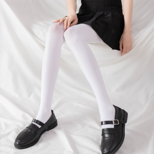 春夏洛丽塔平板丝袜女萝莉日系大人外穿打底裤白色连裤袜舞蹈cos