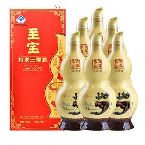张裕至宝特质三鞭酒35度750ml单瓶整箱葫芦滋补保健酒送礼礼盒