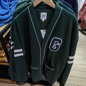 国内专柜代购 gap 男女装 logo碳素软磨抓绒棒球服448386