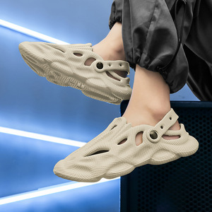 椰子洞洞鞋椰子二代洞洞鞋男士外穿踩屎感凉鞋防滑溯溪沙滩拖鞋女