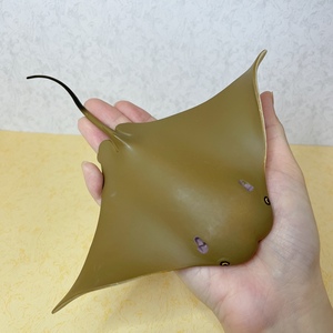 大号21cm魔鬼鱼safari牛鼻魟叉头燕魟蝠鲼鱼仿真海洋动物模型玩具