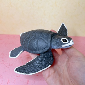 safari正版仿真海洋馆动物模型儿童认知早教鱼缸装饰玩具水族海龟