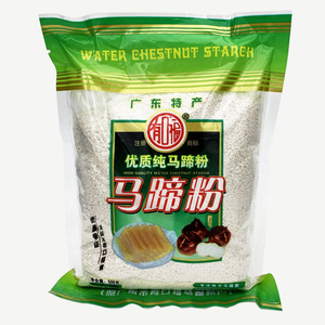 有口福马蹄粉500g泮塘纯正马碲桂花糕茡荠粉广东钵仔千层糕粉