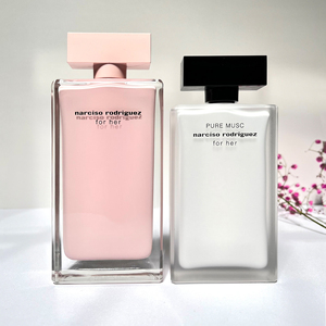 narciso纳西素索香水forher粉黑瓶橘白胖子琥珀霞光玫瑰精纯麝香