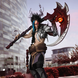 凯隐暗裔全身盔甲可穿戴周边英雄的联盟cos服武器eva塑料模型道具