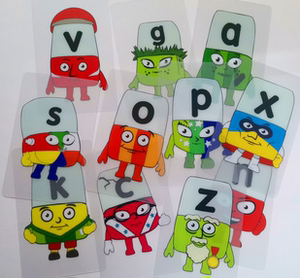 英文字母自然拼读教具