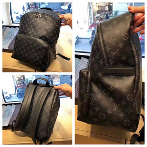 代购lv/路易威登男包经典老花discovery单肩双肩包休闲背包m43186