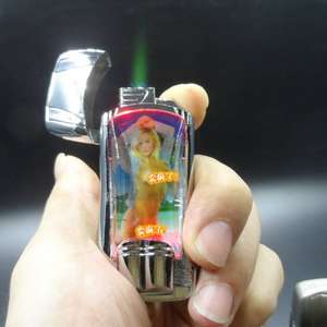 创意美女奇特打火机v美女下属个性搞怪七彩人体透明闪灯情趣包邮男穿防风情趣内衣女图片