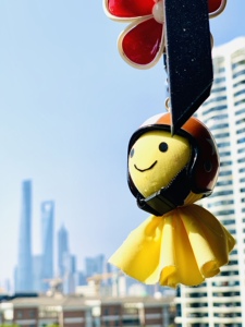 晴天娃娃带头盔一休哥玩偶挂件玩具阳台车内吊饰挂饰