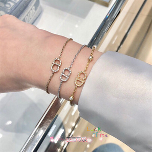 国内现货代购dior迪奥字母手环女镂空手链情人节礼品七夕520礼物