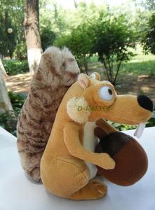马达加斯加可爱松鼠毛绒玩具玩偶生日新年圣诞节情人节礼物礼品
