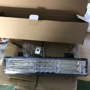 大货车汽车led长条射灯12v24v越野车改装中网杠灯开道灯强光超亮
