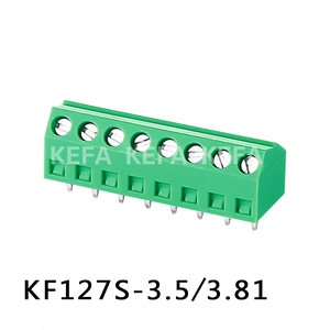 斜面PCB接线端子DG381S KF127S 3.5mm SMKDS1 接插件连接器凤凰