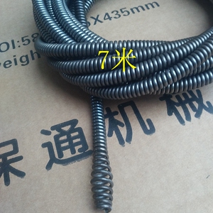 软弹簧 管道疏通机滚筒内专用直径10mm弹簧/葫芦簧7米小弹簧
