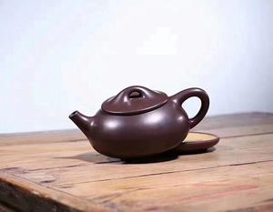 镇店之宝 宜兴紫砂壶高工陈正初纯手工石瓢茶壶 普洱茶茶具包邮