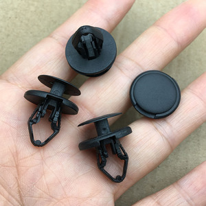 适用特斯拉model3 models modelx y前保险杠发动机下护板卡扣卡子