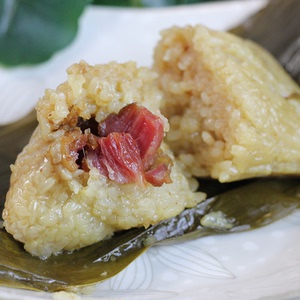 重庆手工腊肉粽子端午节蛋黄鲜肉粽散装即食非嘉兴粽豆沙粽子早餐