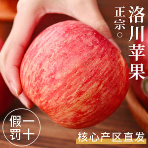 正宗洛川红富士苹果应当季新鲜水果整箱包邮陕西冰糖心纯甜大果
