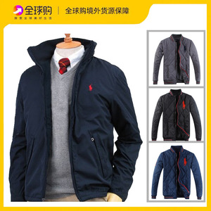 美国正品ralph lauren夹克男保罗冬季棉服加绒加厚保暖棉衣外套潮