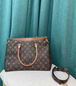 【奢小喵奢侈品】二手 lv 黄色拼卡其色大号传奇包95新