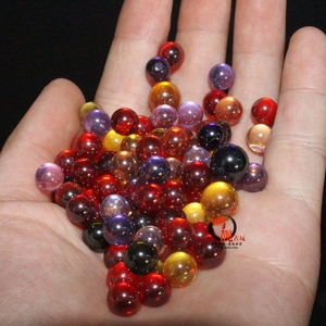 古董古玩西藏回流七彩增生七彩舍利子单颗小舍利子老物件收藏