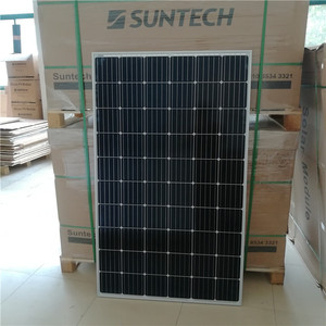 尚德太阳能电池板275W多晶285W单晶家用厂房屋顶光伏组件并网发电