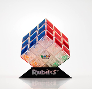 正版RUBIK’S鲁比克魔方Crystal水晶三阶3x3透明可视益智玩具