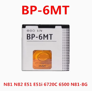 适用于诺基亚BP-6MT电池N81 N82 8G E51 6720C E51i 手机电板