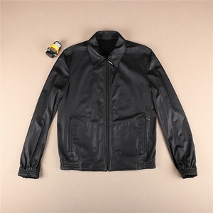 【国内现货】法国zilli北欧驯鹿皮双面穿皮衣夹克外套专柜15万多