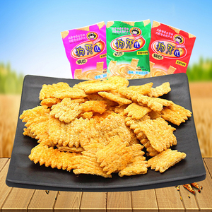 天津狗牙儿锅巴儿时小零食童年回忆经典休闲食品90后小时候的零食