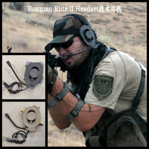 元素bowman ii elite对讲机cs战术单边耳机我是特种兵军迷耳麦